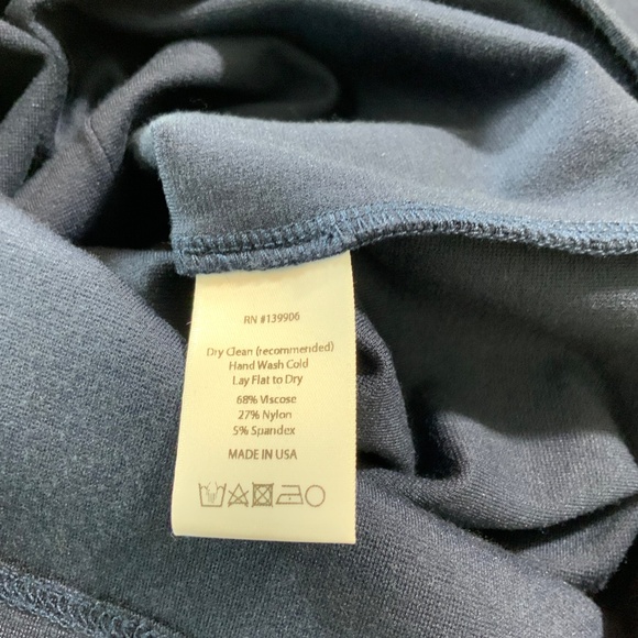 Ripley Rader Women’s Wide Leg Pants Size 2+ Blue Side Zip Viscose Blend (E107) - Picture 7 of 7